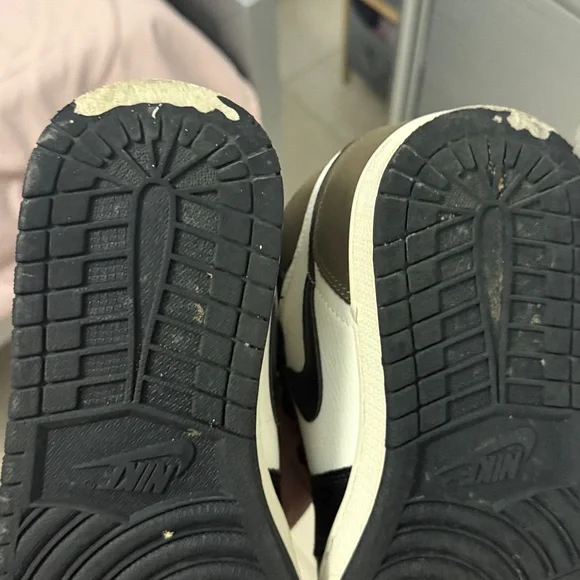 Air Jordan Black and Brown Sneakers - Picture 5 of 5